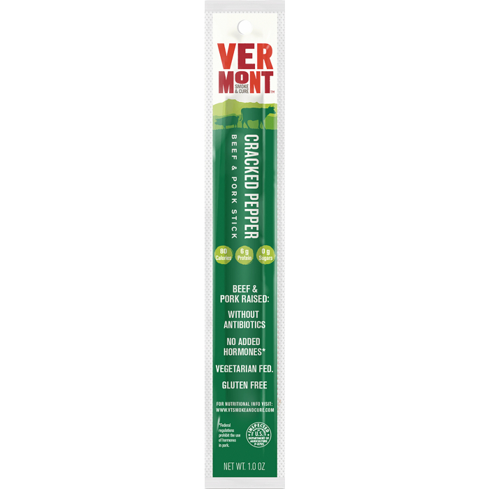 Vermont Smoke & Cure Original Beef & Pork Stick, 1 oz.