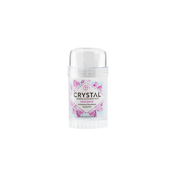 Crystal Mineral Deodorant Stick, Unscented, 4.25 oz.