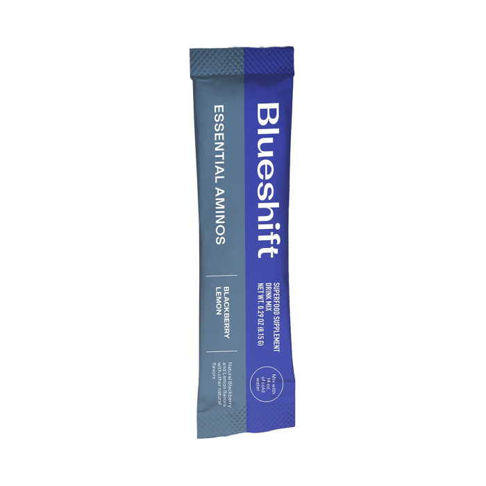 Blueshift Nutrition Essential Aminos Blackberry Lemon Packet - Front view