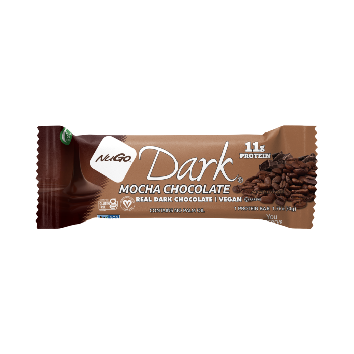 NuGo Dark Mocha Chocolate Protein Bar