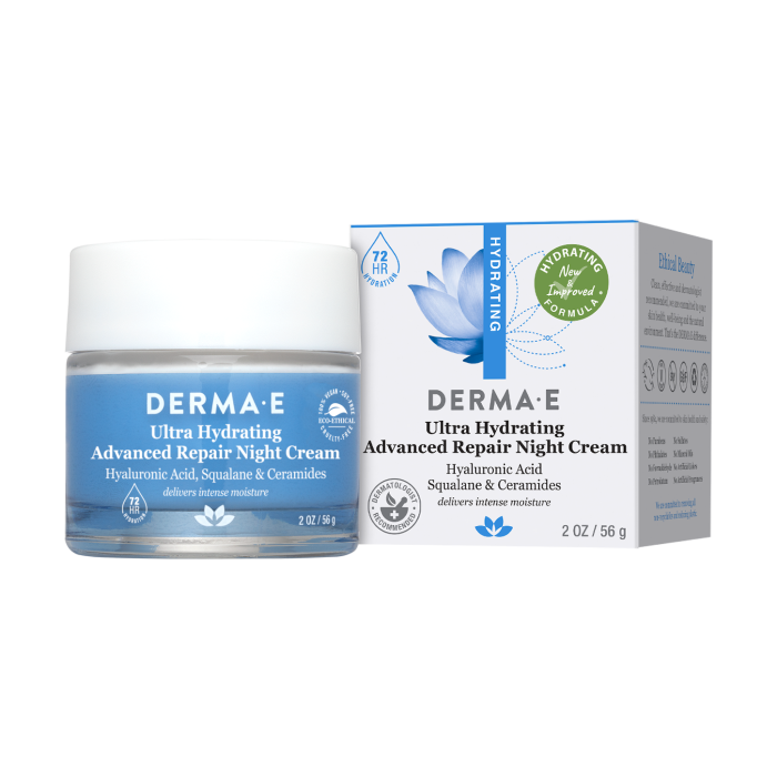 Derma E Hydrating Night Crème, 2 oz.