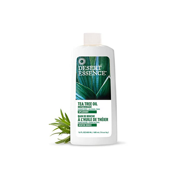 Desert Essence Alcohol Free Tea Tree Mouthwash, 16 fl.oz.