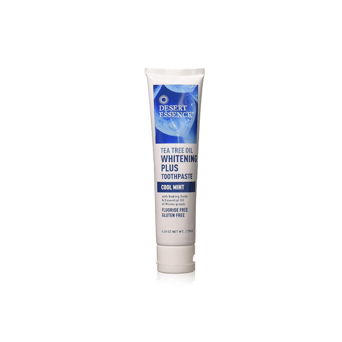 Desert Essence Whitening Plus Cool Mint Toothpaste, 6.25 oz.