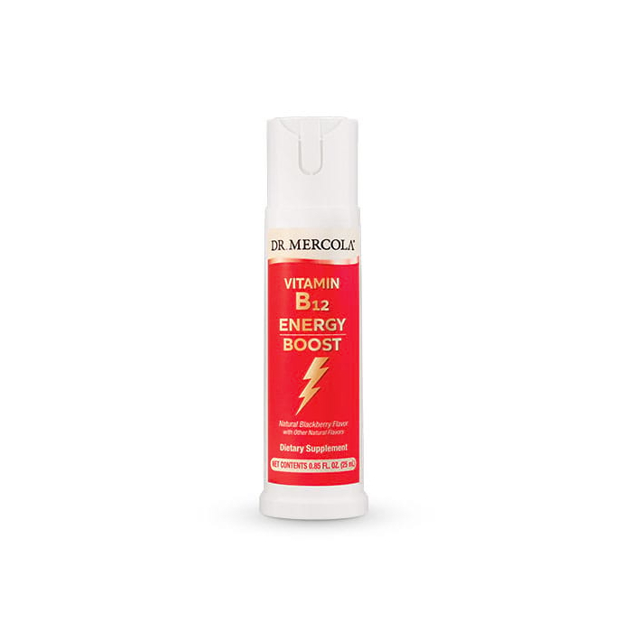 Dr. Mercola Vitamin B12 Energy Boost, 32 Servings