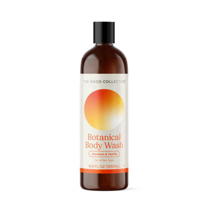 The Good Collective Botanical Body Wash Mandarin & Vanilla - Front view