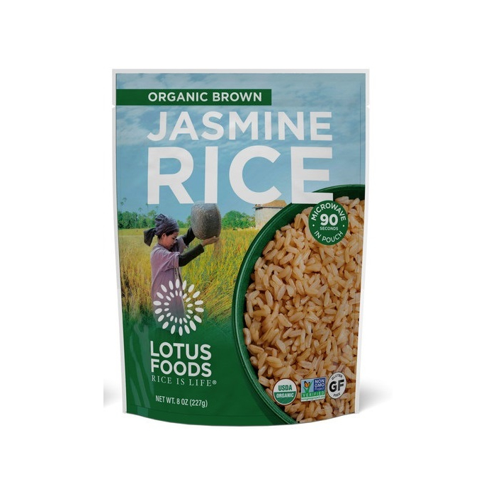 Lotus Foods Organic Brown Jasmine Rice