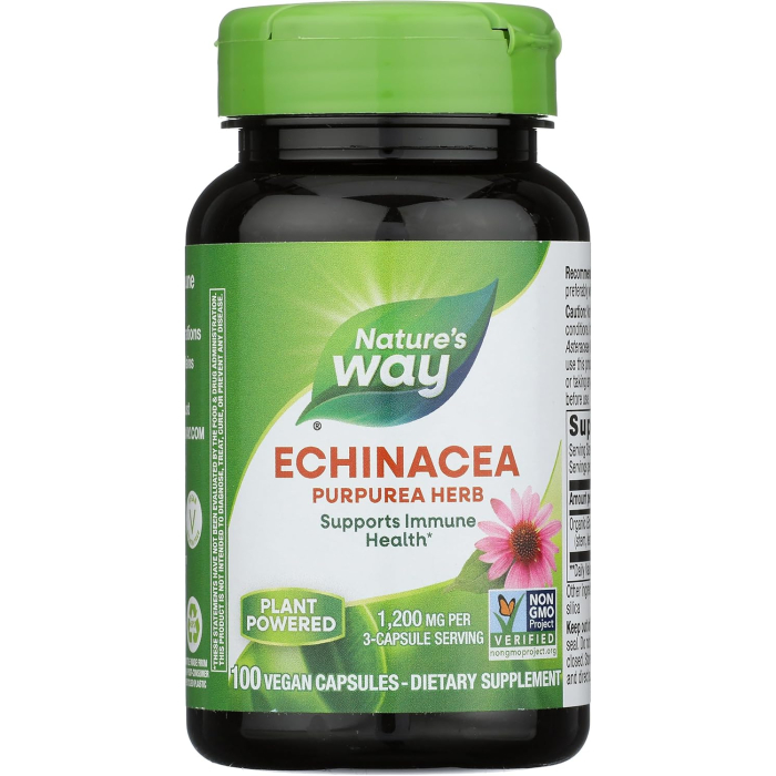 Nature's Way Echinacea Herb Original,100 Capsules