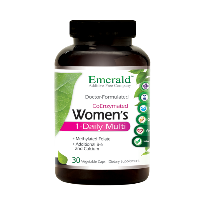 Emerald Women's 1-Daily Multi, 30 Veg Capsules