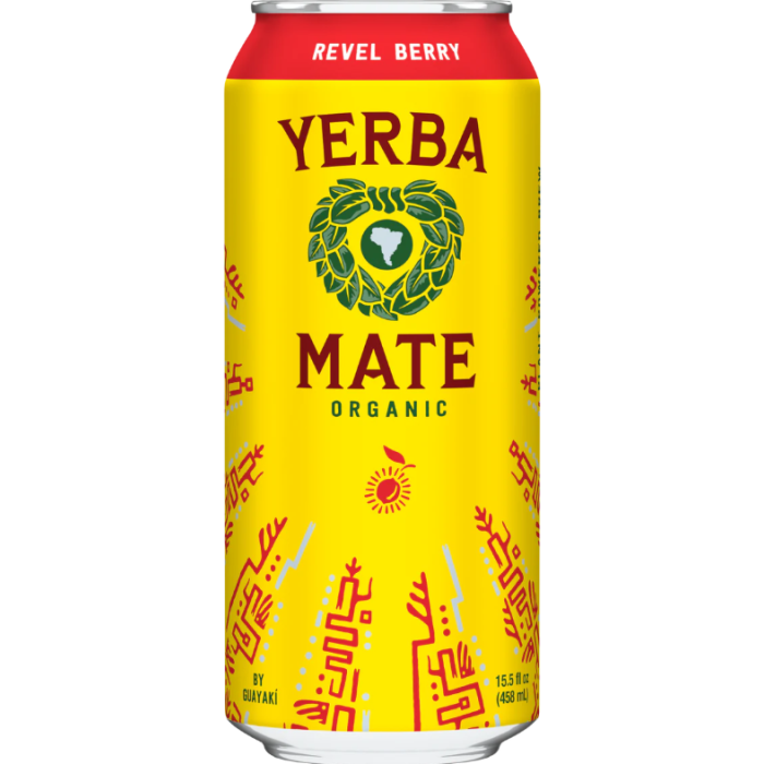Yerba Madre Organic Revel Berry Yerba Mate, 15.5 oz.