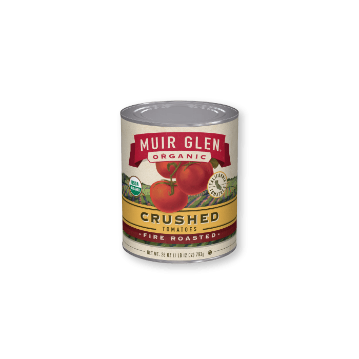 Muir Glen Fire Roasted Crushed Tomatoes, 28 oz.