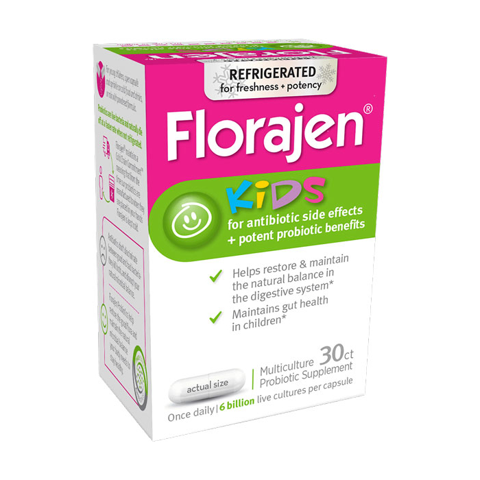 Florajen Kids, 30 Capsules