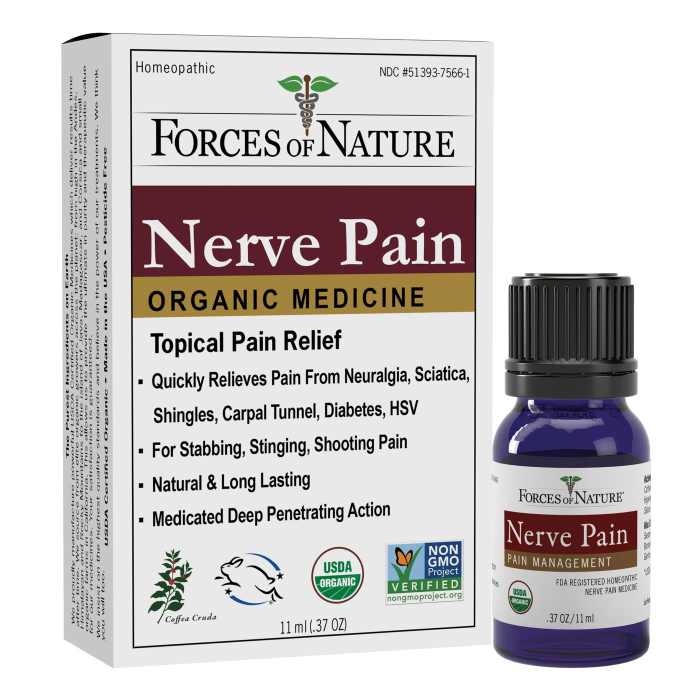 Forces of Nature Nerve Pain Management, 11 ml.