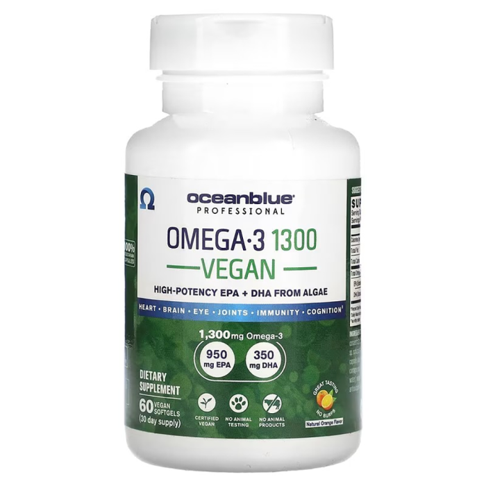 Oceanblue Omega-3 1300 Vegan - Front view