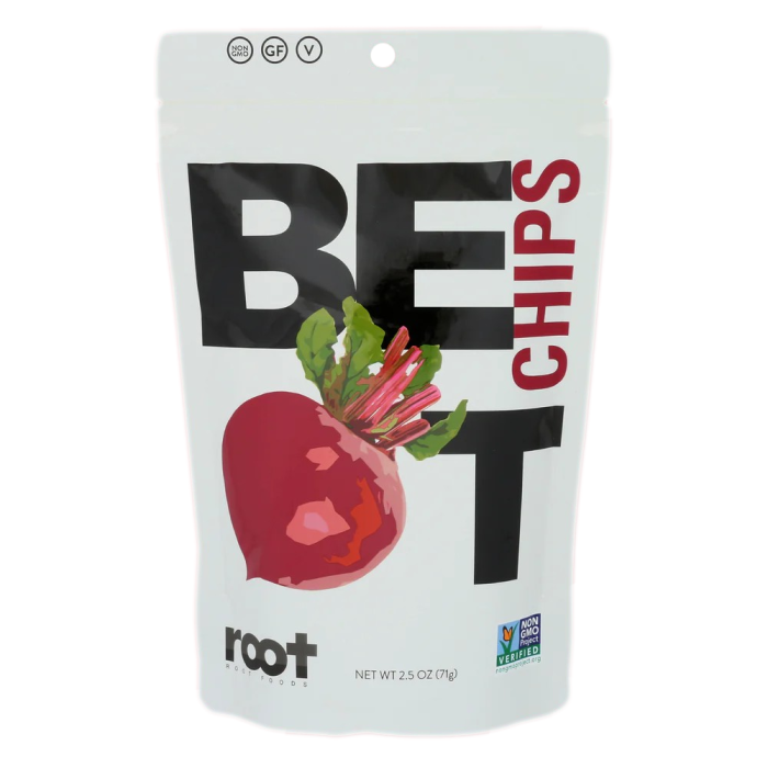 Root Foods Beet Chips - Front view