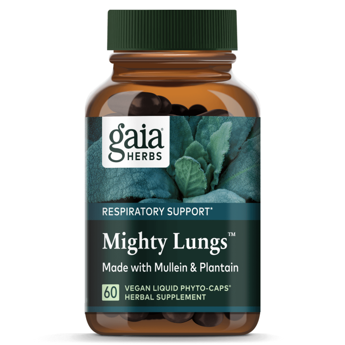 Gaia Herbs Mighty Lungs