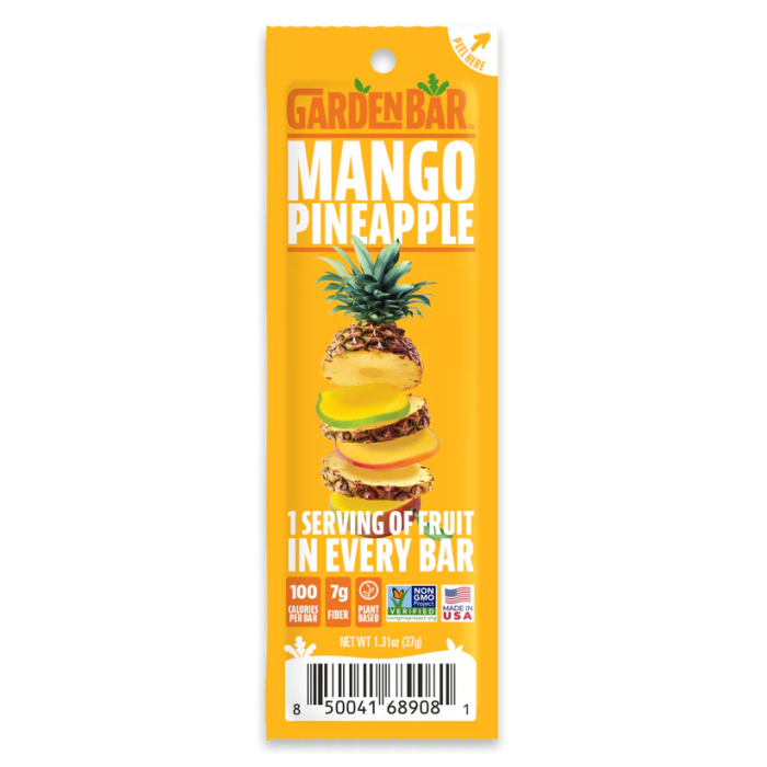 Garden Bar Mango Pineapple Fruit Bar, 1.31 oz.