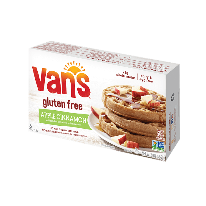 Vans Gluten Free Apple Cinnamon Waffles