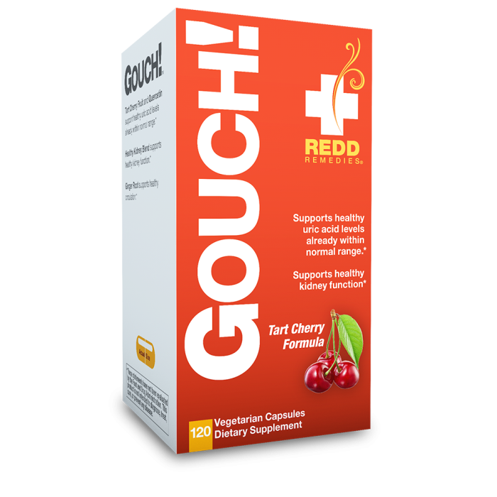 Redd Remedies Gouch, 120 Capsules