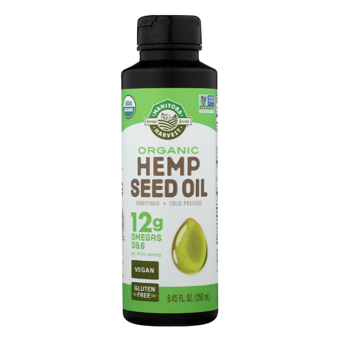 Manitoba Harvest Hemp Seed Oil Organic, 8.4 oz.