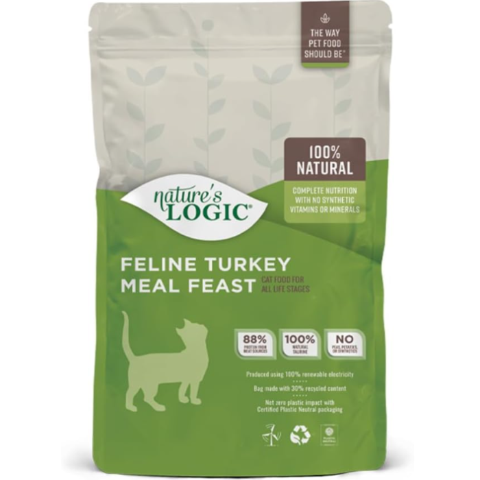 Nature's Logic Feline Turkey Meal Feast, 3 lb.