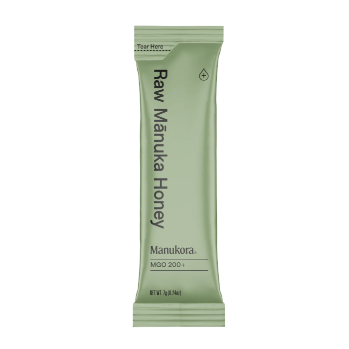 Manukora Raw Manuka Honey MGO 200+ Stick - Front view