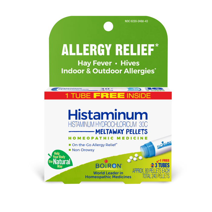 Boiron Homeopathic Histaminum Hydrochloricum 30C, 3-Pack