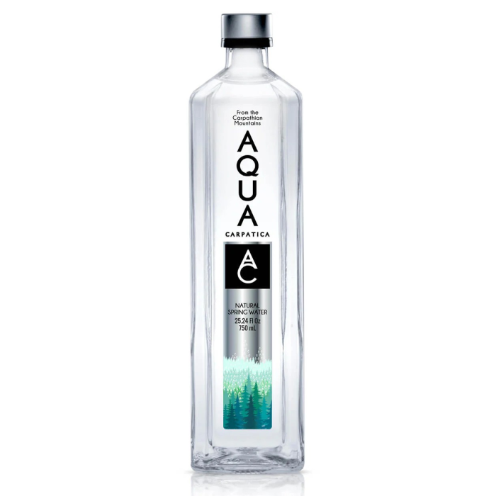 Aqua Carpatica Natural Spring Water - Front view
