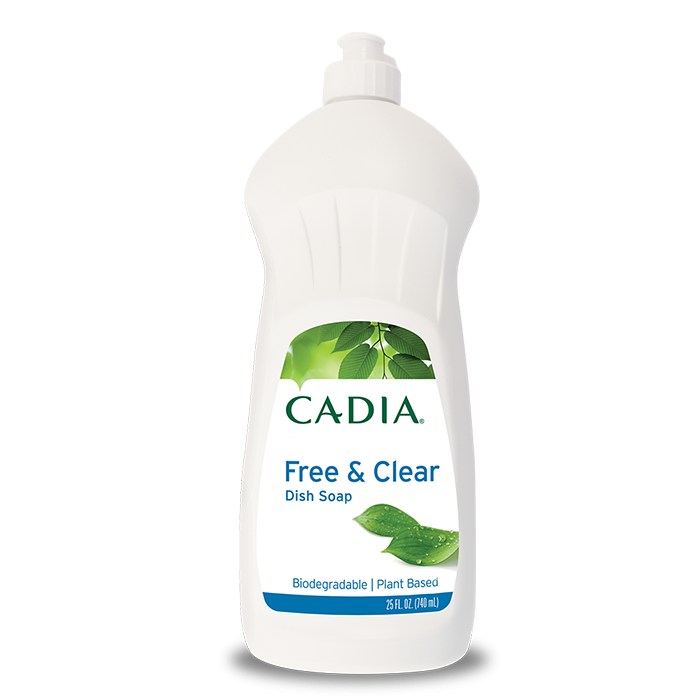 Cadia Free and Clear Dish Soap, 25 fl. oz.