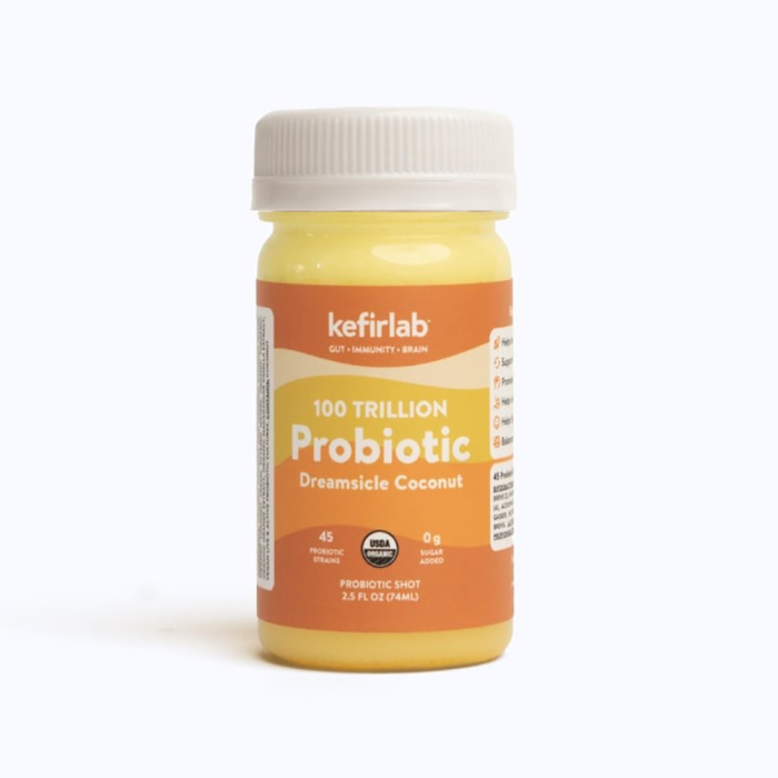 Kefir Lab Dreamsicle Probiotic Shot - Front view