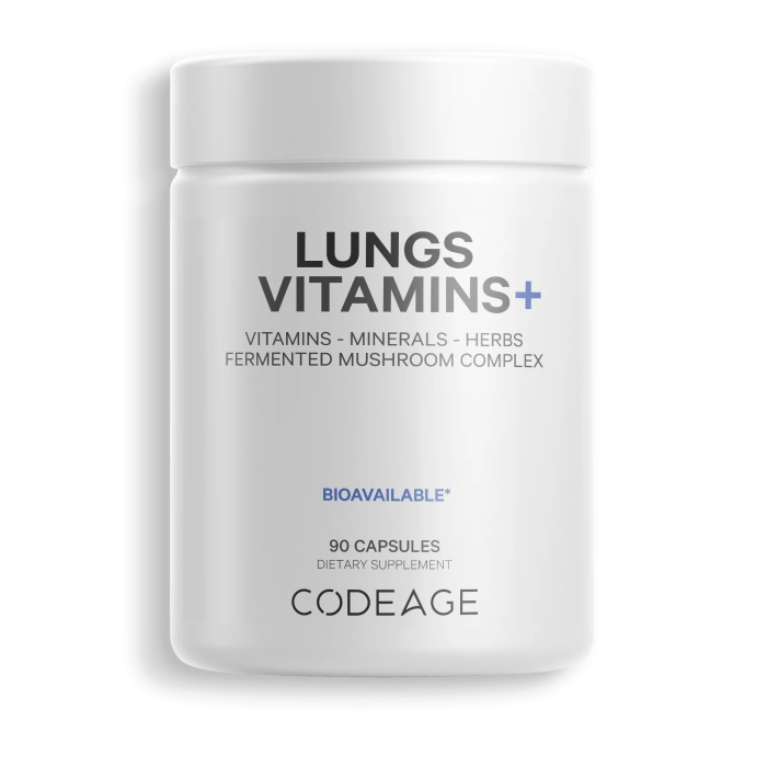 Codeage Lungs Vitamins+ - Front view
