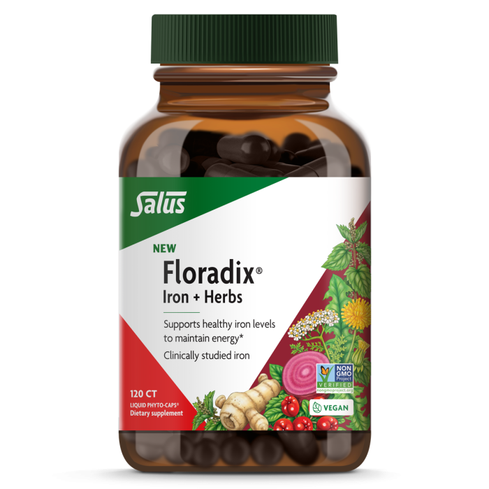 Salus Floradix Iron & Herbs - Front view