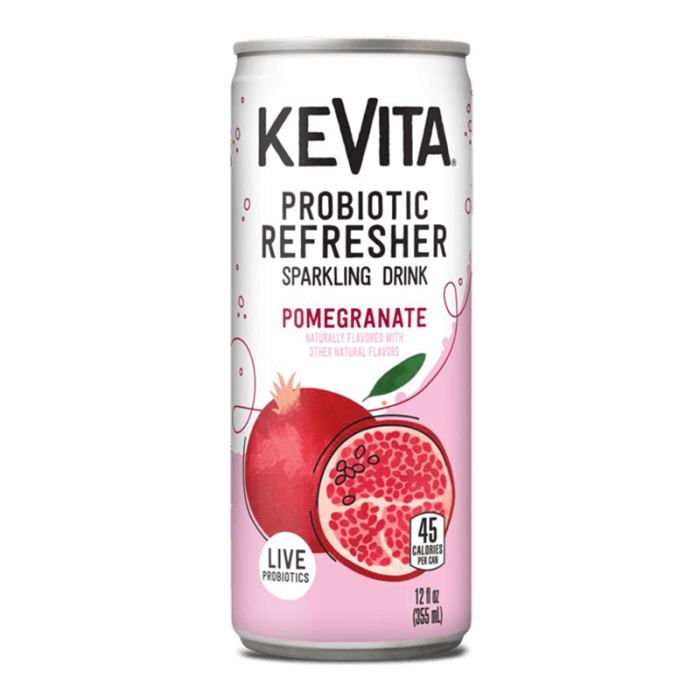 KeVita Pomegranate Probiotic Sparkling Drink - Front view