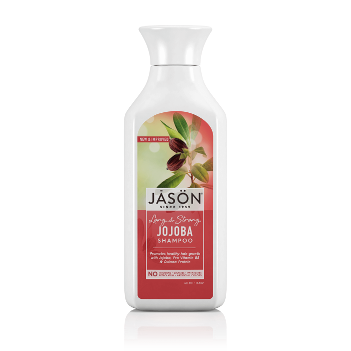 Jason Long and Strong Jojoba Shampoo, 16 fl. oz.