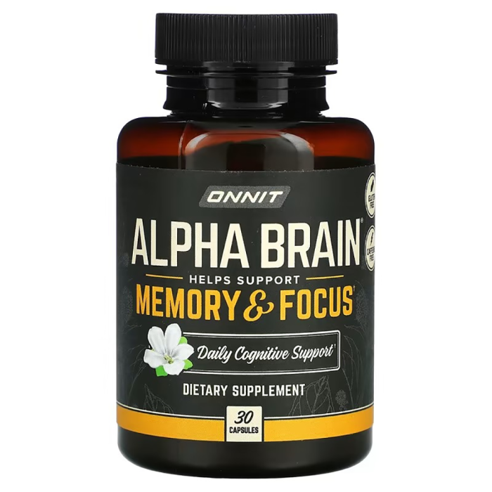 Onnit Alpha Brain - Front view