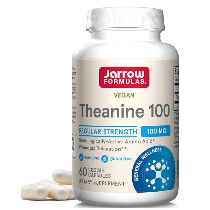 Jarrow Theanine 100, 60 Capsules