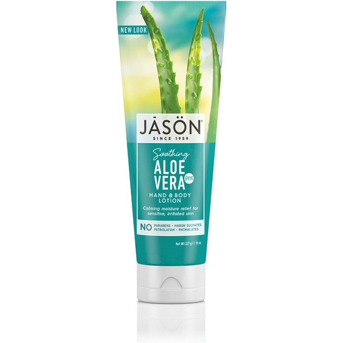 Jason Soothing 84% Aloe Vera Hand & Body Lotion, 8 fl. oz.