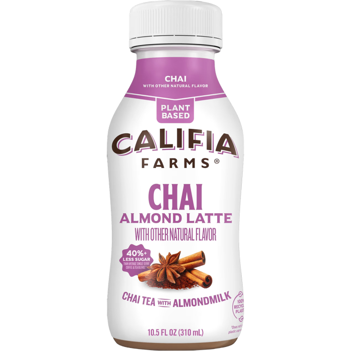 Califia Farms Chai Almond Latte - Front view