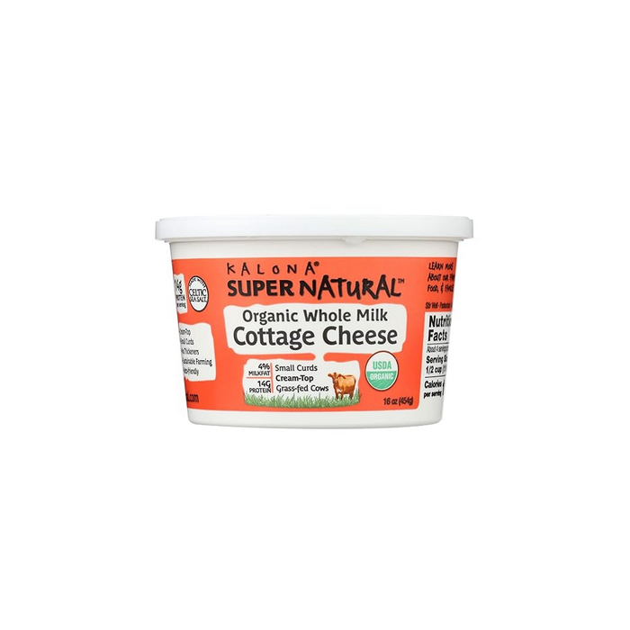 Kalona Organic Whole Milk Cottage Cheese, 16 oz.