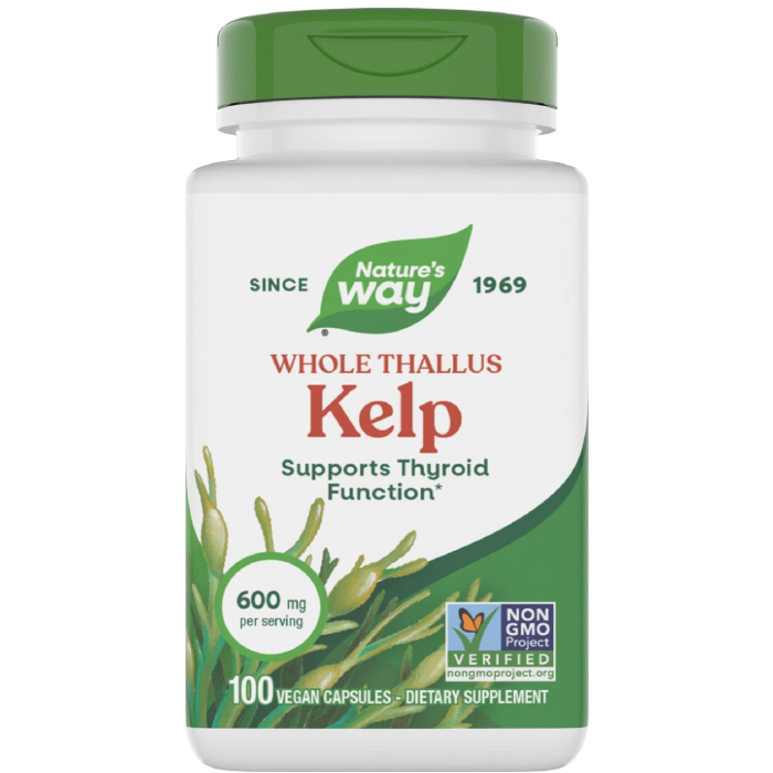 Nature's Way Kelp 660 mg, 100 Capsules