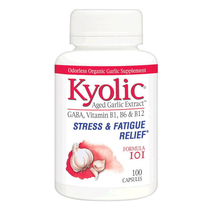 Kyolic Formula 101 Stress & Fatigue Relief, 100 Capsules