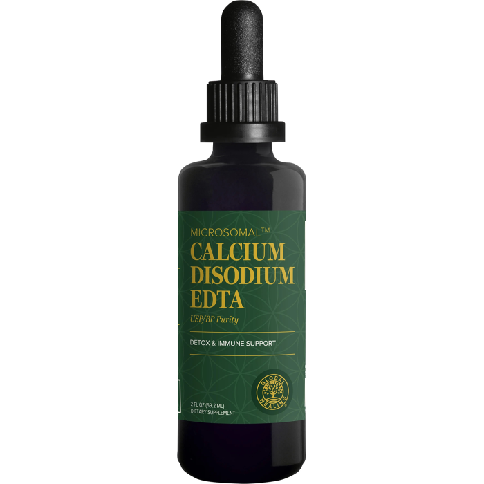 Global Healing Calcium Disodium EDTA - Front view