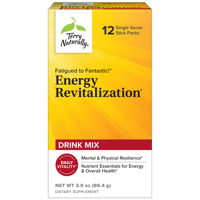 Terry Naturally Energy Revitalization Drink Mix - Front view