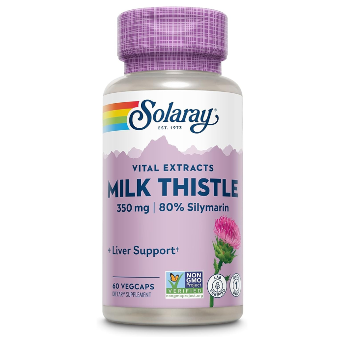 Solaray Milk Thistle One Daily - Front view