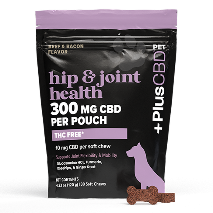 CV Sciences Pet Hip and Joint CBD Chews 10mg - Front view