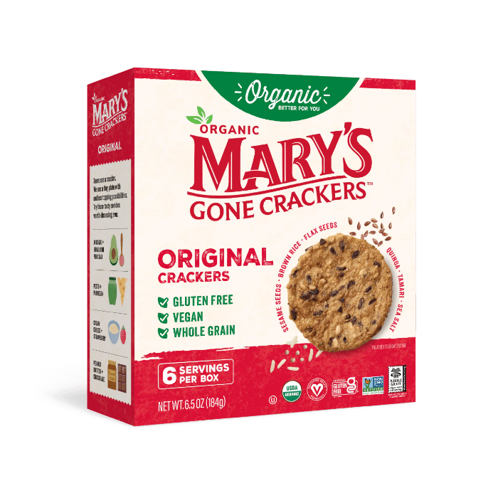 Mary's Gone Crackers Original Crackers, 6.5 oz.