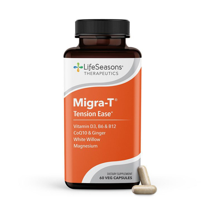 LifeSeasons Migra-T, 60 Veg. Capsules