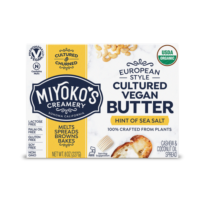 Miyoko's European Style Cultured Vegan Salted Butter