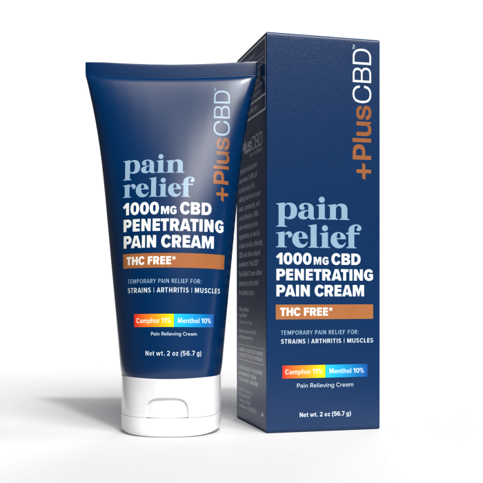 CV Sciences CBD Pain Relief Penetrating Cream - Front view