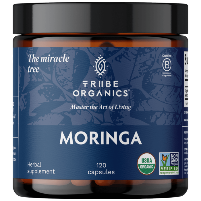 Tribe Organics Moringa - Front view