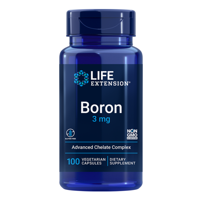 Life Extension Boron 3 mg - Front view